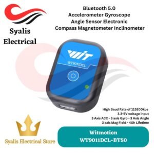 Witmotion WT9011DCL BT50 Bluetooth 5.0 Accelerometer Gyroscope Angle Sensor Electronic Compass Magnetometer Inclinometer [Syalis]