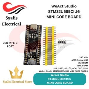 WeAct Studio STM32U585CIU6 STM32 Mini Core Board ARM Cortex-M33 160MHz 2MB ROM 786KB RAM USB Type-C Port [Syalis]