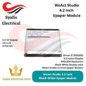 WeAct Studio 4.2 Inch Black-White, Black-White-Red Epaper Module Epaper Display Driver IC SSD1683 [Syalis]