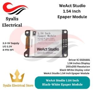 WeAct Studio 1.54 Inch Black-White Epaper Module Epaper Display Driver IC SSD1681 [Syalis]