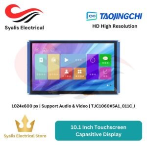 TJC Nextion 10.1 Inch HD HMI Capasitive Touchscreen X5 Series - Layar Sentuh Industrial, Serial Display, Support Audio & Video [Syalis]