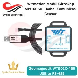Witmotion Modul Giroskop MPU6050 WTC901C-485/WT61C-TTL [Syalis]