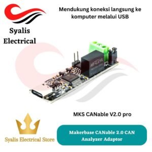 Makerbase CANable V2.0 pro CAN Analyzer Adaptor USB ke CAN Penganalisis USBCAN