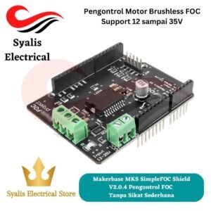 Makerbase MKS SimpleFOC Shield V2.0.4 Pengontrol FOC Tanpa Sikat Sederhana