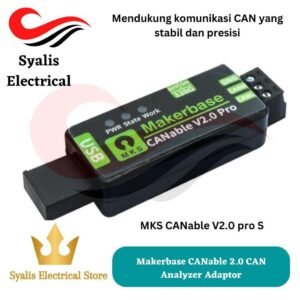 Makerbase CANable V2.0 pro S CAN Analyzer Adaptor USB ke CAN Penganalisis USBCAN