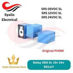 Relay SRS 5v 12v 24v Original PHINK SRS 05VDC 12VDC 24VDC SL [Syalis]