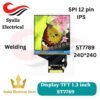 Display IPS TFT 1.3 driver ST7789 SPI Welding 240*240 [Syalis]