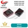 Relay HF46F-G-005 012 024-HS1 HS1T HS2 5V 12V 24V [Syalis]