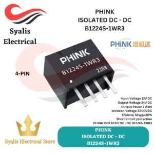 B1224S lsolated DC to DC 1W 2W Dual supply 12v to 24v PHiNK [Syalis]