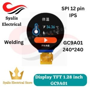 Display IPS TFT 1.28 driver GCA901 SPI Welding 240*240 [Syalis]