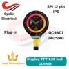 Display IPS TFT 1.28 driver GCA901 SPI Plug in 240*240 [Syalis]