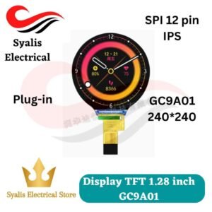 Display IPS TFT 1.28 driver GCA901 SPI Plug in 240*240 [Syalis]