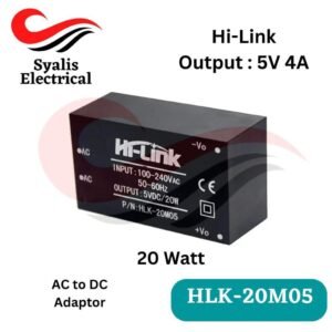 HLK 20M05 adaptor 5V 4A Hi Link 20W AC to DC [Syalis]