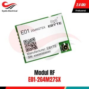Modul RF Wireless 2.4GHz E01-2G4M27SX nRF24L01+ SMD Long Range PA LNA IPEX [Syalis]