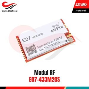 Modul RF CC1101 E07-433M20S 433MHz Wireless Transceiver SPI Industri IPEX Long Range [Syalis]