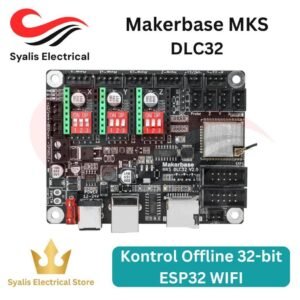 Papan induk Makerbase MKS DLC32 mendukung mesin tulis, ukiran CNC, dan ukiran laser GRBL [Syalis]