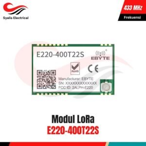 Modul LoRa E220-400T22S LLCC68 UART 433MHz Wireless Serial Transceiver Long Range [Syalis]