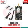 Modul LoRa E220-400TBL-SC 433MHz OLED Display Wireless Data Terminal + Antena & Kabel Daya [Syalis]