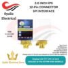 Display LCD TFT IPS 2.0 Inch 240x320 12-Pin ST7789 NON-MODULE [SYALIS]