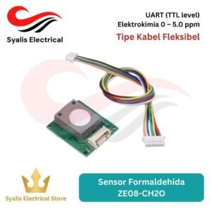 Sensor Formaldehida ZE08-CH2O Elektrokimia UART Modul Deteksi HCHO Presisi Tinggi Terkalibrasi (Tipe Kabel Fleksibel) [Syalis]