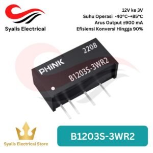 B1203S DC Isolated 3WR2 Dual supply 12V to 3.3V PHiNK [Syalis]