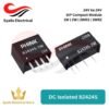 B2424S DC Isolated out 24V 1W / 2W / 2WR3 / 3WR2 Dual supply [Syalis]
