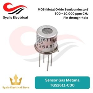 Sensor Gas Metana TGS2611-C00 FIGARO Sensor Gas Alam / Natural Gas Methane Detector [Syalis]