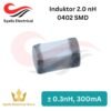 Induktor Inductor 2.0 nH 2,0 nH 0402 SMD 300mA [Syalis]