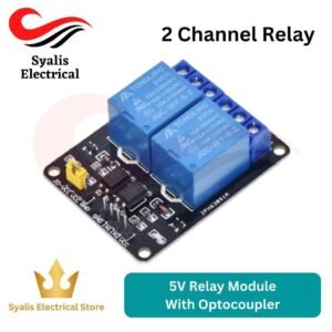 5V Relay Output 2 Channel Module With Optocoupler [Syalis]