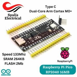 Raspberry Pi Pico RP2040 16Mb Microcontrol [Syalis]