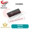 IC CH340C USB Serial TTL UART Original Chip Built-in Xtal SOP-16 [Syalis]
