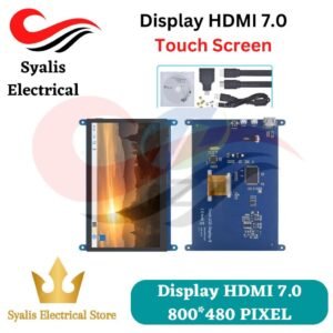 Display HDMI 7.0 Touch Screen  Capasitive TFT Raspberry Pi [SYALIS]