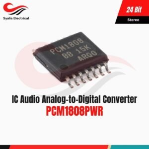 IC PCM1808PWR 24-Bit Stereo Audio ADC 96kHz Delta-Sigma Analog to Digital Converter TSSOP-14 [Syalis]