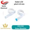 Kabel Fleksibel FFC/FPC LCD Pitch 0.5mm Panjang 15cm Type A (Searah) [Syalis]