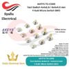 AKEYS TS-C005 Tact Switch 4x4x1.8 / 4x4x4.0 mm 4 Kaki Micro Switch SMD [Syalis]