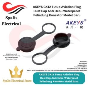 AKEYS GX12 Tutup Aviation Plug Dust Cap Anti Debu Waterproof Pelindung Konektor Model Baru [Syalis]