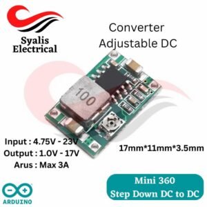 Mini 360 mini360 Stepdown DC LM2596 adjustable [Syalis]