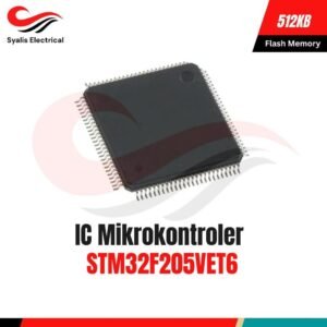 IC Mikrokontroler STM32F205VET6 ARM Cortex-M3 32-Bit 120MHz 512KB Flash LQFP-100 [Syalis]