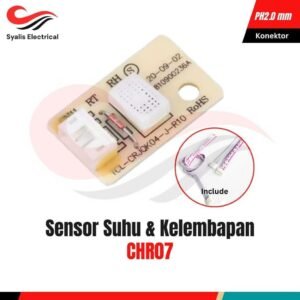 Sensor Suhu & Kelembapan CHR07 Output Analog untuk AC/HVAC PH2.0mm [Syalis]