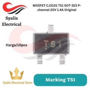 MOSFET CJ2101 TS1 SOT-323 P-channel 20V 1.4A Original (10pcs) [Syalis]
