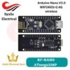 RF-Nano for Arduino Nano V3.0, Micro USB Nano Board ATmega328P QFN32 5V 16M CH340, Integrate NRF24l01+2.4G wireless [Syalis]