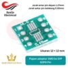 PCB Board SOP8 Papan adaptor SMD ke DIP Pin Adapter universal breakout board [Syalis]