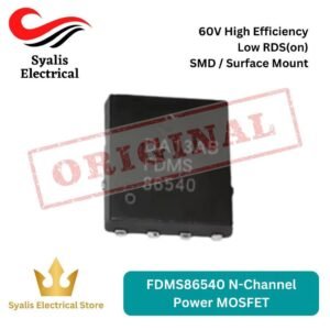 FDMS86540 N-Channel Power MOSFET 60V Low RDS(on) SMD onsemi Original [Syalis]
