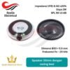 Speaker bulat 30mm dengan casing besi 8 ohm, daya 2 W [Syalis]