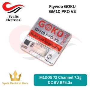 FLYWOO GOKU GM10 Pro V3 GPS M1005 72 Saluran 7,2g DC 5V BF4.3x Penentuan Posisi Akurat untuk Bagian Pemancar Penerima Drone RC