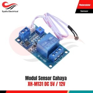 Modul Sensor Cahaya XH-M131 DC 5V / 12V – Light Control Switch Photoresistor Relay 10A [Syalis]