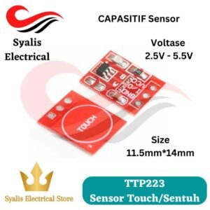 TTP223 sensor touch sentuh capasitif [Syalis]