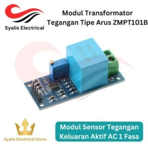 ZMPT101B ZMPT Sensor Modul Transformator Tegangan Tipe Arus AC Aktif Voltage Transformer Module AC Active Output Voltage Sensor [Syalis]