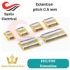 PCB extention ekstensi Konektor Kabel Flexible FFC FPC Pitch 0.5mm [Syalis]