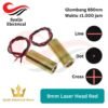 Laser 9 mm Warna Merah Laser Head Line Dot Cross [Syalis]